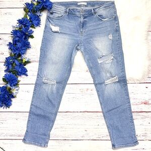👖|•KANCAN•| Cute Distressed Jeans Size 18👖